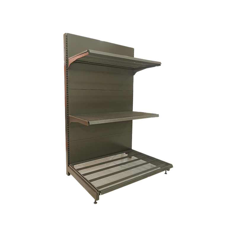 Estanterías de supermercado premium — diseño de panel de malla extra gruesa (modelo de almacenamiento transpirable)