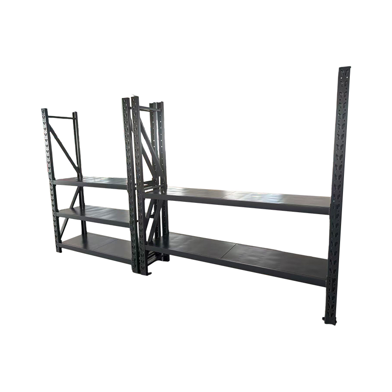 Estanterías para almacenes pesados de estilo industrial — Estante de almacenamiento de varios niveles de acero espesado